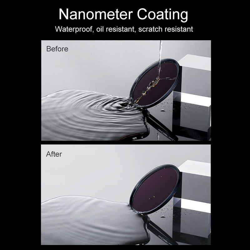 K&F Concept Nano-X MC Slim Waterproof Anti-Scratch Green-Coated Japan Optics Filter (ND 4, 52mm)