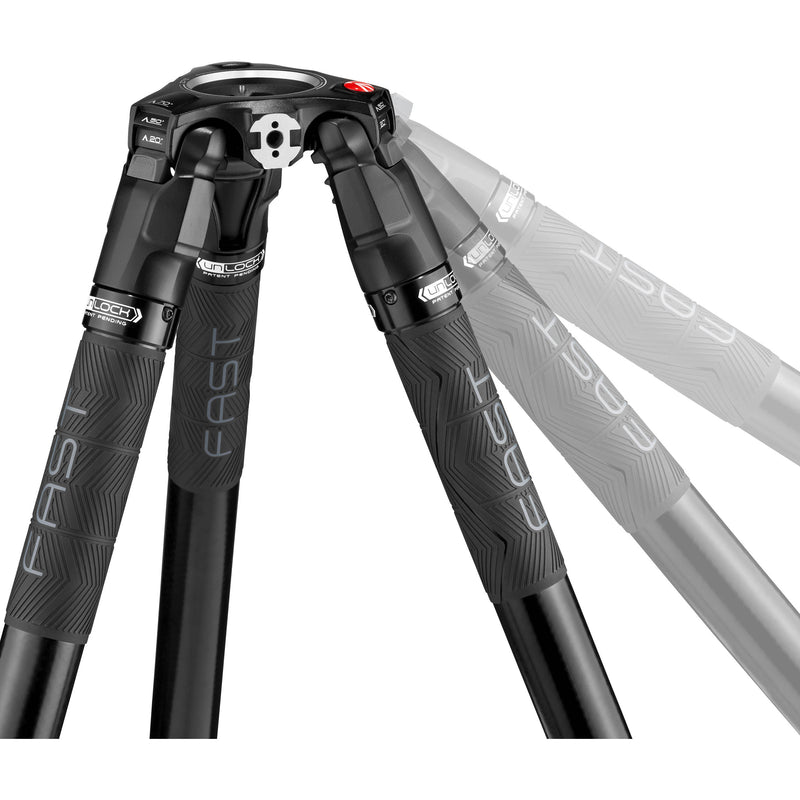 Manfrotto 635 FAST Single Tube Carbon Fiber Tripod Legs