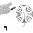 Comica Audio CVM-V02C Cardioid Lavalier Microphone with XLR Connector (6' Cable)
