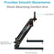 FLYCAM 5000 Stabilizer with Sliding QR Platform, Table Clamp, Arm Brace, and Comfort Arm & Vest