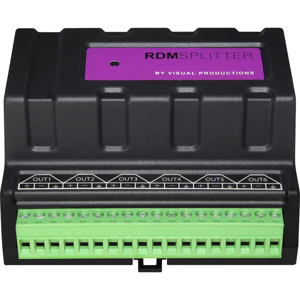 Terminals Rdm Buy in India Visual Productions DIN Rail DMX/RDM RdmSplitter Terminal ...