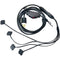 Quasar Science Cluster Power Adapter for 4 Linear LED Lamps with 3-Pin Grounded Plug