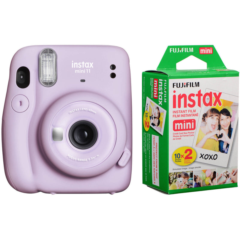 FUJIFILM INSTAX Mini 11 Instant Film Camera (Lilac Purple)