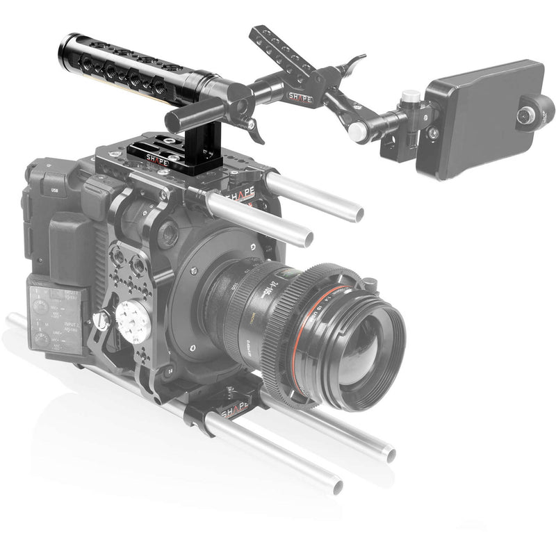 SHAPE L-Shape Pro Top Handle with ARRI-Style Accessory Threads