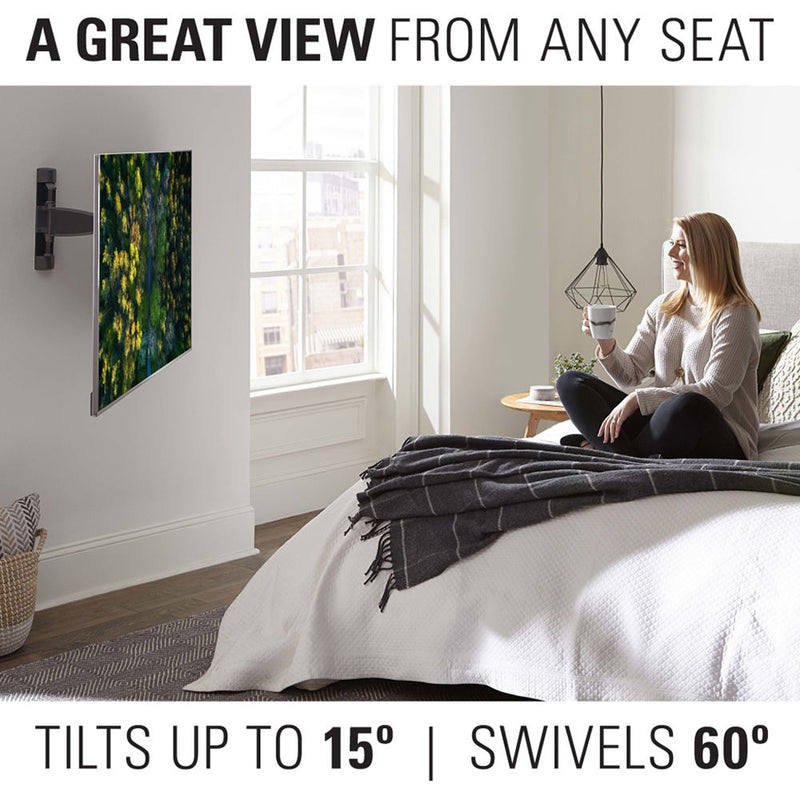 SANUS VMF720 Full-Motion Wall Mount for 32 to 55" Displays (Black)