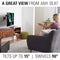 SANUS VSF716 Full-Motion Wall Mount for 19 to 40" Displays (Black)