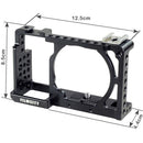 FILMCITY DSLM Video Cage with Top Handle for Select Sony Mirrorless