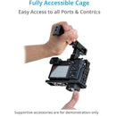 FILMCITY DSLM Video Cage with Top Handle for Select Sony Mirrorless