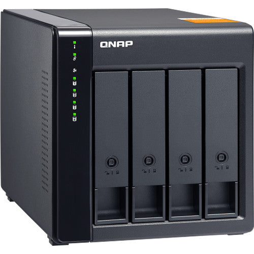 QNAP 4-Bay Desktop Sata Jbod Expansion Unit With A Qxp-400Es-A1164 Pcie Sata Host Card And Cables.