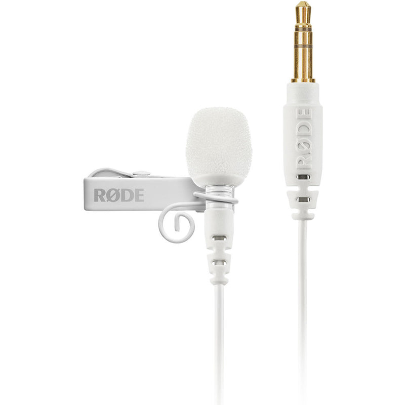 Rode Lavalier GO Omnidirectional Lavalier Microphone for Wireless GO Systems (White)