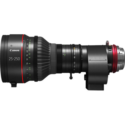 Canon CINE-SERVO 25-250mm T2.95 Cinema Zoom Lens (EF Mount)