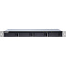 QNAP 4-Bay 1U Rackmount SATA JBOD Expansion Unit with PCIe SATA Host Card