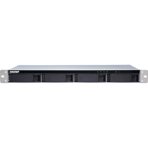 QNAP 4-Bay 1U Rackmount SATA JBOD Expansion Unit with PCIe SATA Host Card