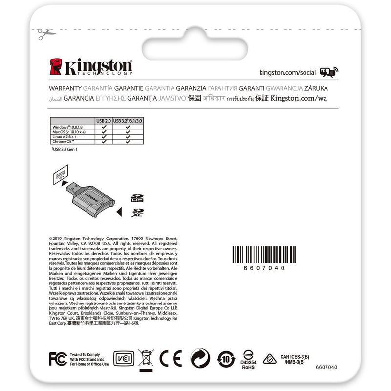 Kingston Mobilelite Plus SD Card Reader