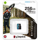 Kingston 256GB Canvas Go! Plus UHS-I microSDXC Memory Card