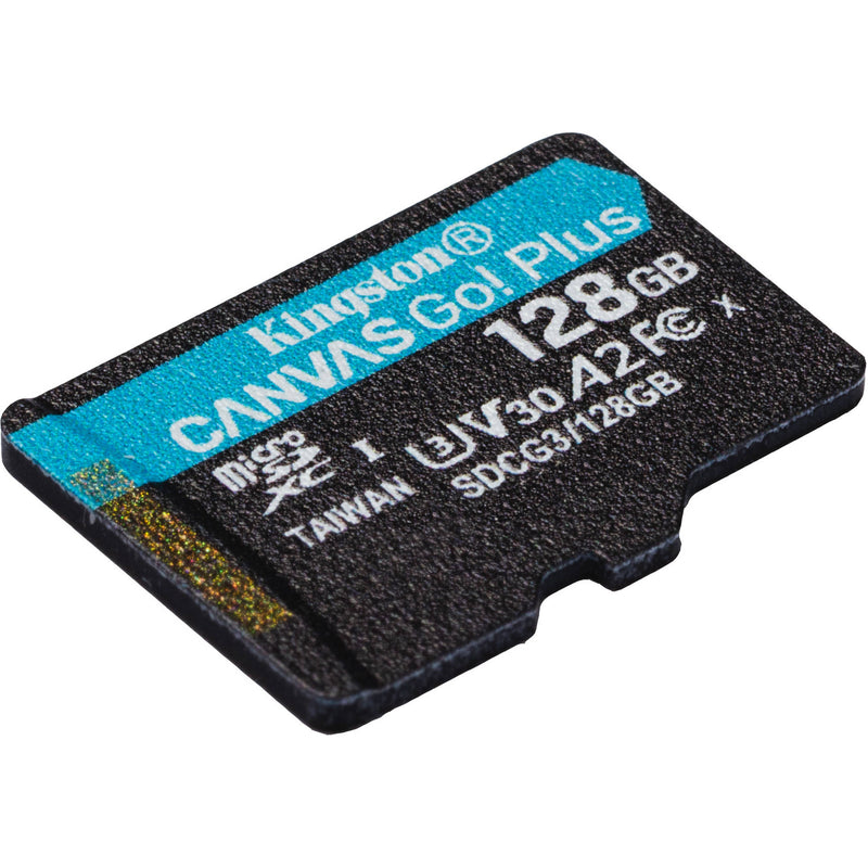 Kingston 128GB Canvas Go! Plus UHS-I microSDXC Memory Card