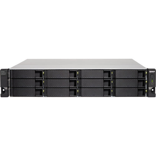 QNAP 12-Bay 2U Rackmount JBOD Expansion Unit with Redundant Power Supply