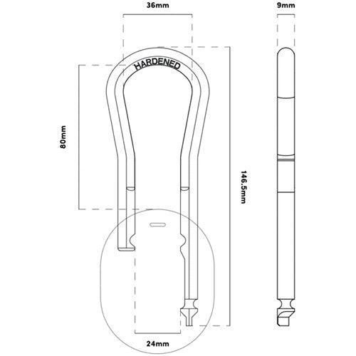 igloohome Long Shackle for Smart Padlock