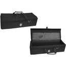 Porta Brace PB-2850TBH Trunk-Style Hard Case Mobile Workstation (Silver Platinum)