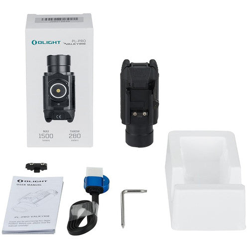 Olight PL Pro Valkyrie Rechargeable Weaponlight (Black)