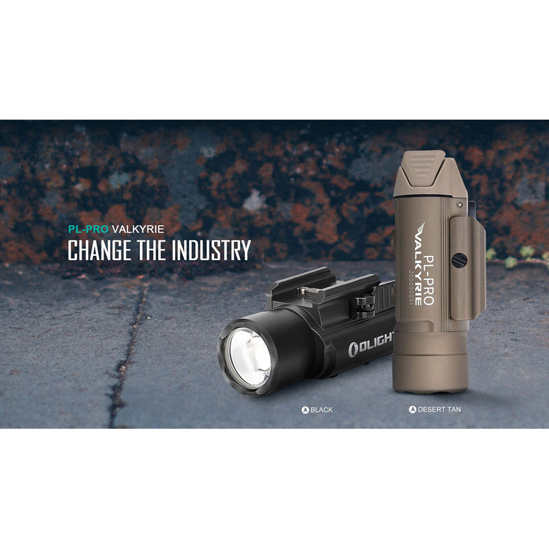 Olight PL Pro Valkyrie Rechargeable Weaponlight (Black)