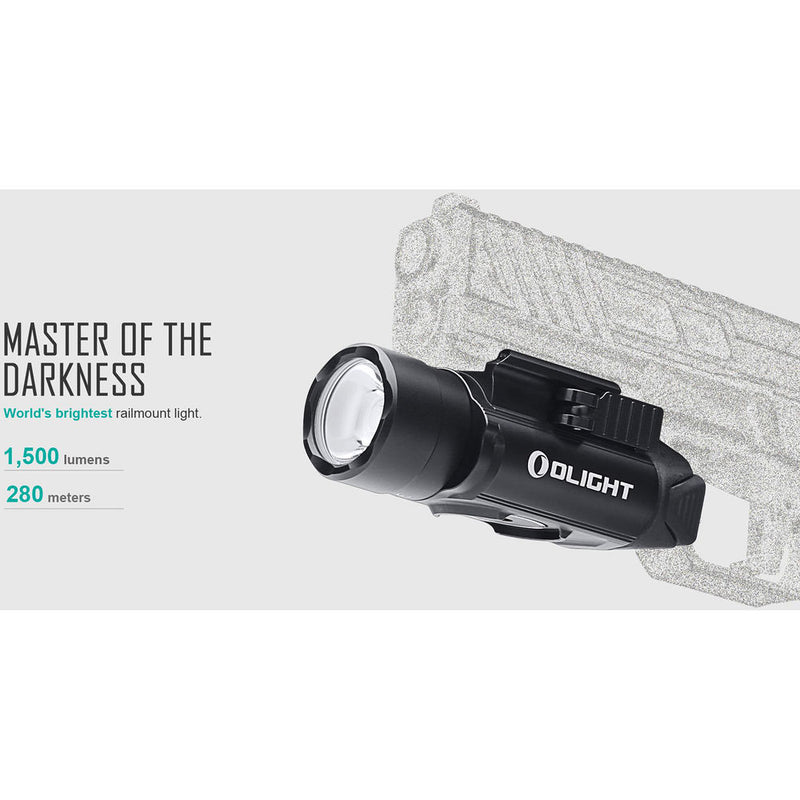 Olight PL Pro Valkyrie Rechargeable Weaponlight (Black)