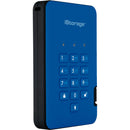 Istorage 8TB diskAshur2 USB 3.1 Encrypted Portable SSD (Ocean Blue)