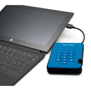 Istorage 8TB diskAshur2 USB 3.1 Encrypted Portable SSD (Ocean Blue)