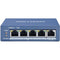 Hikvision DS-3E0505P-E 4-Port Gigabit PoE-Compliant Unmanaged Network Switch