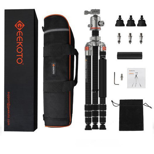 GEEKOTO CT32X Gravity 85 Carbon Fiber Tripod with Ball Head