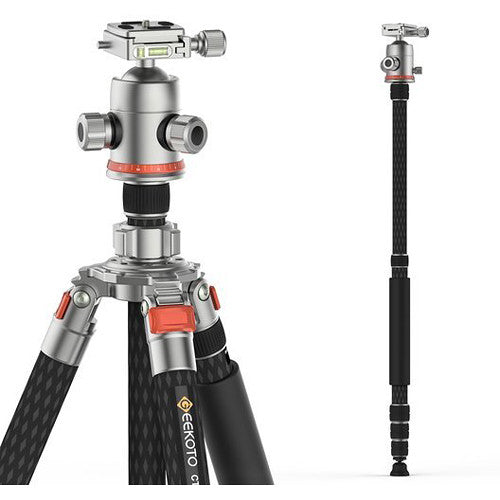 GEEKOTO CT32X Gravity 85 Carbon Fiber Tripod with Ball Head