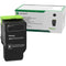 Lexmark C241XK0 Black Extra High Yield Return Program Toner Cartridge for Select Color Laser Printers