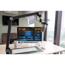 THRONMAX S2 Caster Clamp-On Boom Stand with Integrated XLR Cable