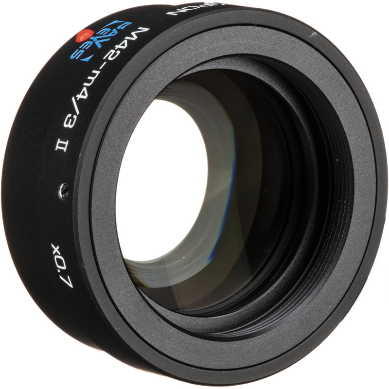 KIPON Baveyes 0.7x Mark 2 Lens Mount Adapter for M42-Mount Lens to Micro Four Thirds-Mount Camera