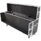ProX XS-LCD5570WX2 Flight Case with Casters for Two 55 to 70" Flat-Screen TVs (Black/Silver)