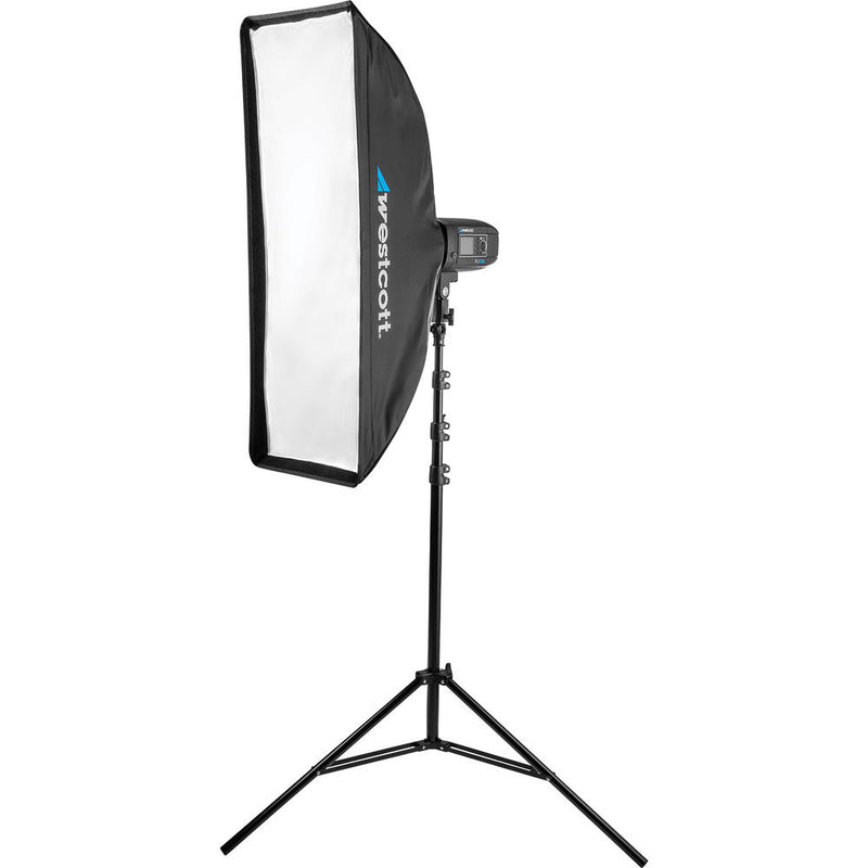 Westcott 2-Light Location Kit with FJ-X2m Wireless Trigger, Rapid Box Switch Octa-M, and 1x3 Strip Bank (UK Plug)