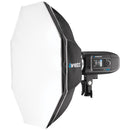 Westcott 2-Light Location Kit with FJ-X2m Wireless Trigger, Rapid Box Switch Octa-M, and 1x3 Strip Bank (UK Plug)