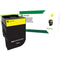 Lexmark 701HK Black High-Yield Return Program Toner Cartridge for Select CS310, CS410 & CS510 Color Laser Printers