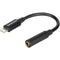 Saramonic SR-C2002 3.5mm TRRS Female to Lightning Adapter Cable for Audio to/from iPhone (3")