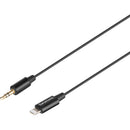 Saramonic SR-C2000 3.5mm TRS Male to Lightning Adapter Cable for Audio to iPhone (9")