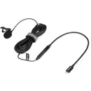 Saramonic LavMicro U1B Omnidirectional Lavalier Microphone with Lightning Connector for iOS Devices (19.6' Cable)