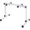 K&M 18820 Omega Pro Table-Style Keyboard Stand with Foldable Legs (White)