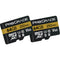 ProGrade Digital 128GB UHS-II microSDXC Memory Card with SD Adapter (2-Pack)