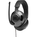 JBL Quantum 300 Wired Over-Ear Gaming Headset (Black)