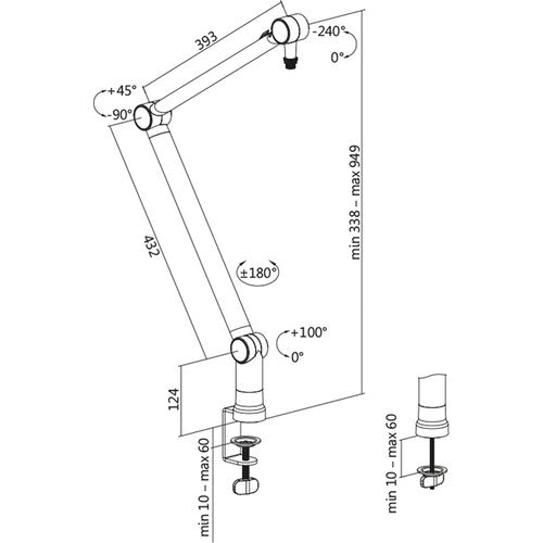 THRONMAX S3 ZOOM Boom Arm