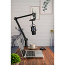 Zoom ZDM-1 Podcast Mic Kit with ZDM-1 Mic, Cable, Stand, and Boom Arm