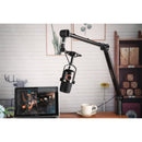 Zoom ZDM-1 Podcast Mic Kit with ZDM-1 Mic, Cable, Stand, and Boom Arm