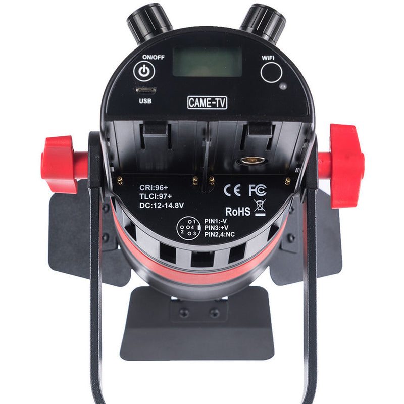 CAME-TV Boltzen Q-55S 55W Bi-Color LED Fresnel 3-Light Kit with Case