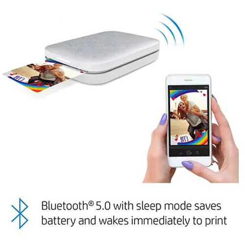 HP Sprocket 200 Photo Printer (Luna Pearl)