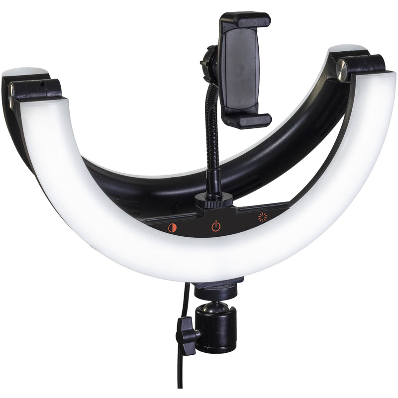 Raya Bendie-Brite Folding USB Bi-Color LED Ring Light (10")